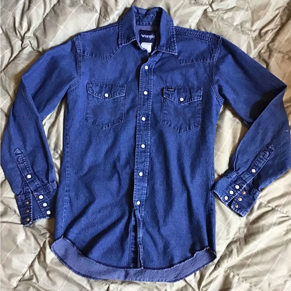 Vintage Wrangler Denim Shirt